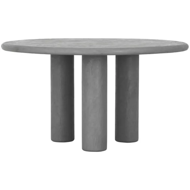 DTP Home Scala Clio eettafel rond Mortex Dusk - Ø140 x 76 cm Donkergrijs