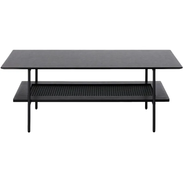 Nordic Home Meya salontafel 55x110 cm - zwart