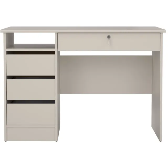 Giga Living Bureau met Lades Beige - 109x49x75,5cm - Bureau Function Plus - Giga Living