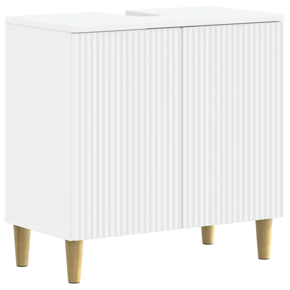 vidaXL Badkamer wastafelkast ARNHEM Wit 59,5 x 31,5 x 59 cm, foto 3