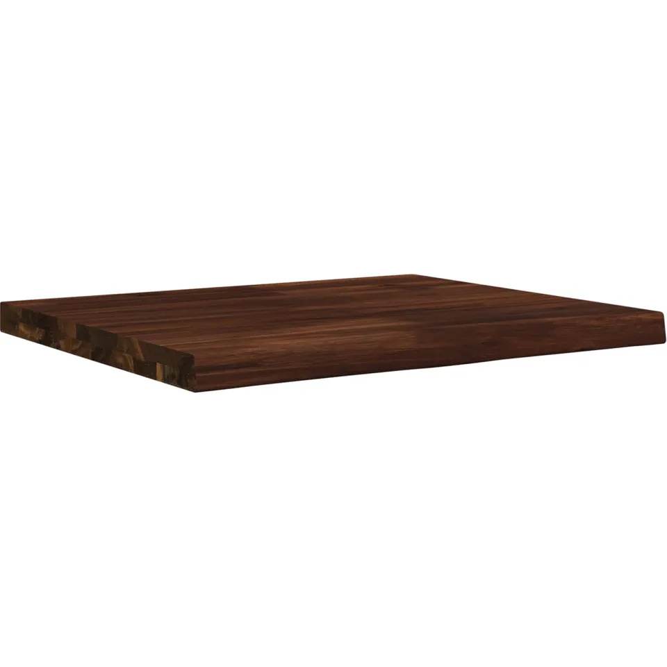 vidaXL Rechthoekig Tafelblad 70 x 50 x 3,2 cm Rechthoekig Bruin