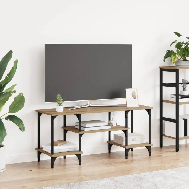 vidaXL TV-kast 102 x 35 x 45,5 cm Artisan Eiken Bruin