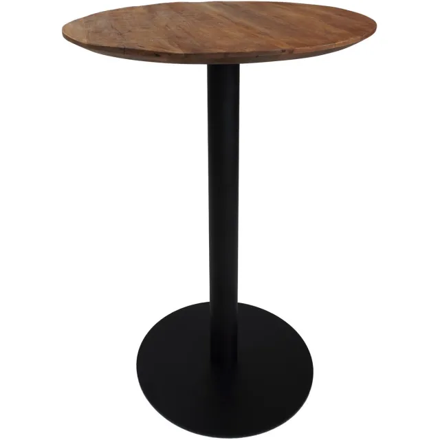 Home67 Bartafel Mangohout - Rond ø70 cm Bruin