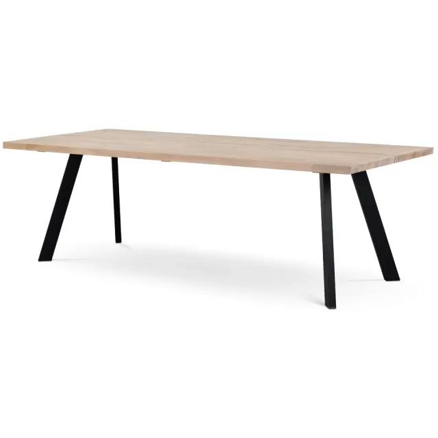 Rowico Home Fred houten eettafel whitewash - 240 x 100 cm Bruin