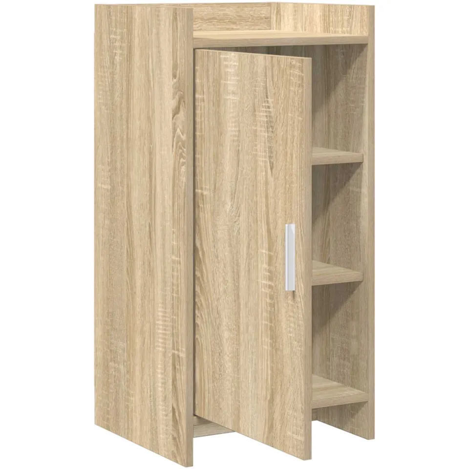 vidaXL Dressoir Sonoma Eiken 40 x 36 x 80 cm Bewerkt hout, foto 3
