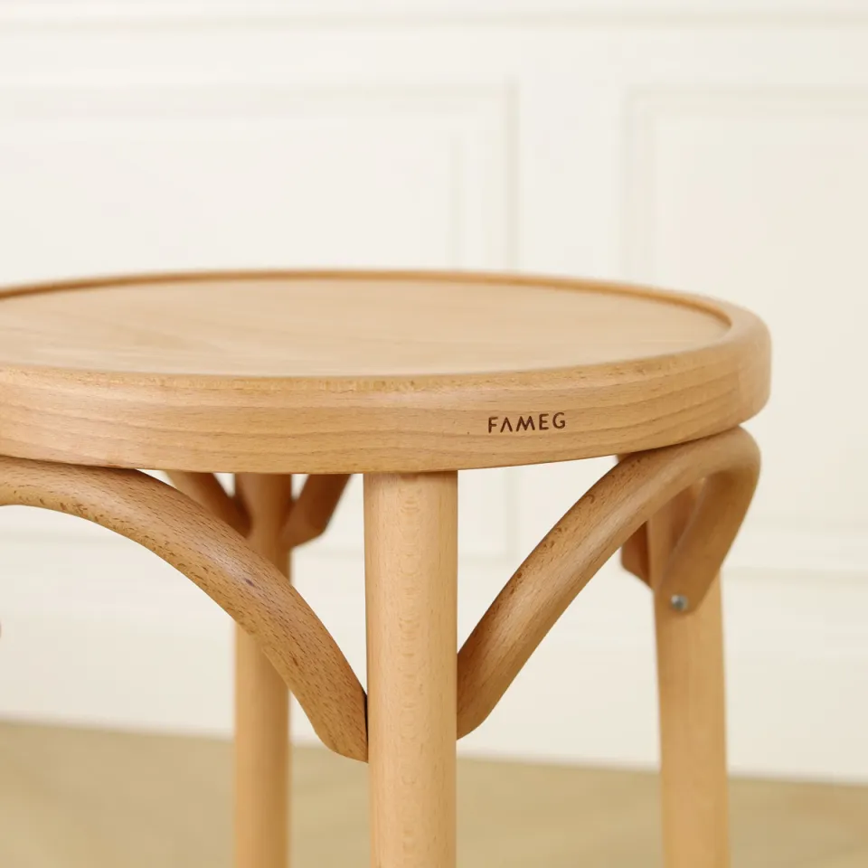 Fameg Diana houten barkruk naturel - 61 cm, foto 4