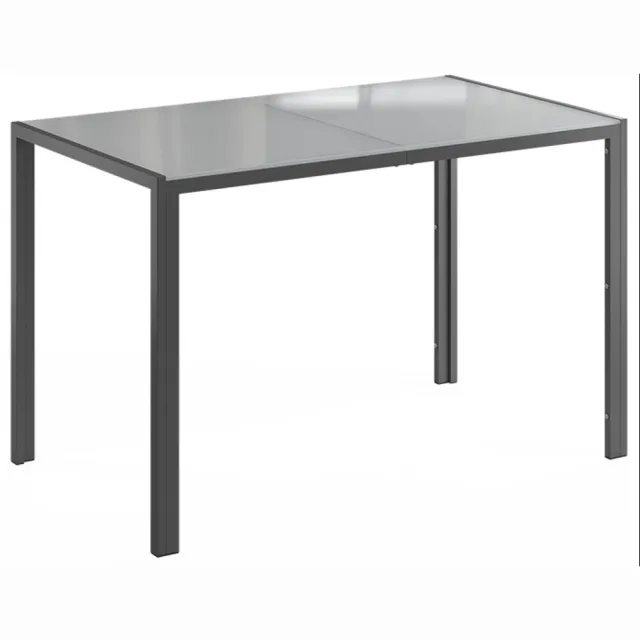 Vicco Eettafel Grand, Grijs/Grijs, 120 x 70 cm