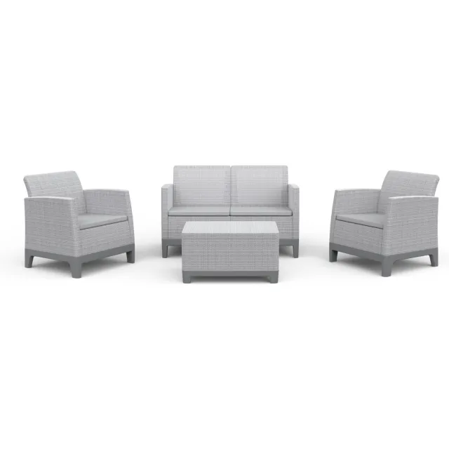 Keter loungeset Scandi Forma grijs