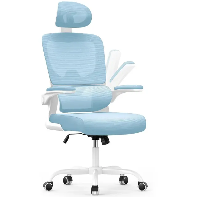 Goodic Ergonomische Bureaustoel - Kantelfunctie - Verstelbaar - Blauw