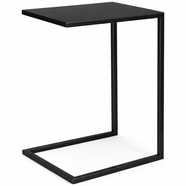 Anwicar Salontafel Loft 60x40x33cm - Bijzettafel - Side Table - Bijzettafeltje Zwart