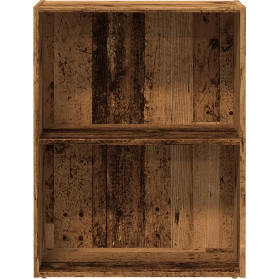 vidaXL Boekenkast 60x30x77 cm bewerkt hout oud houtkleurig bruin, foto 4