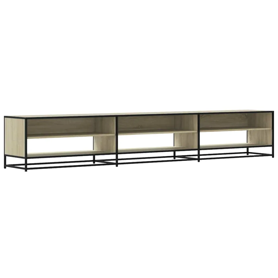 vidaXL Tv-meubel 270x40x46 cm bewerkt hout sonoma eikenkleurig, foto 3