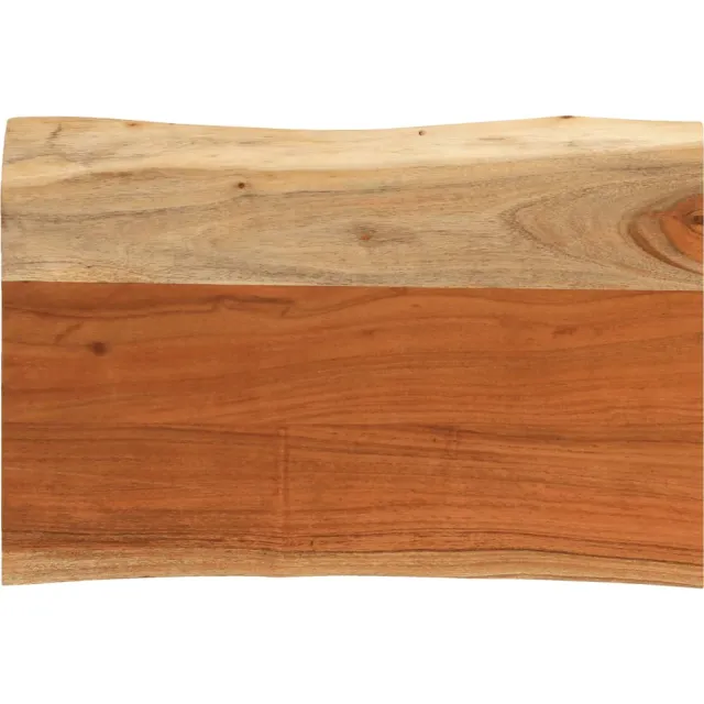 vidaXL Tafelblad rechthoekig natuurlijke rand 70x40x3,8 cm acaciahout Bruin