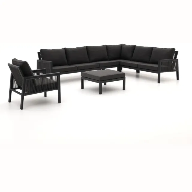 Manifesto Furniture Manifesto Alzano hoek loungeset 6-delig Grijs