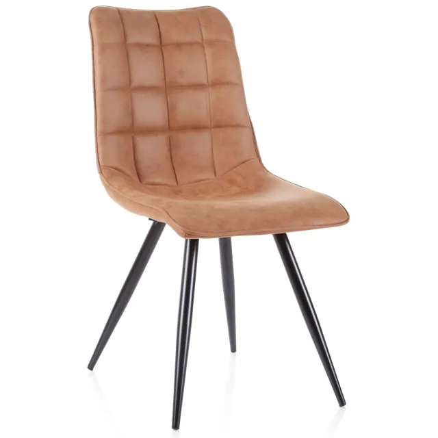 stoel Jonah cognac Bruin