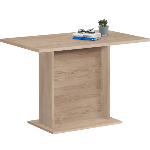 eettafel Virginia eiken Bruin