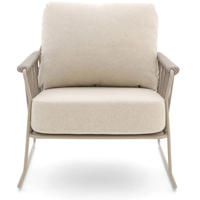 Tierra Outdoor Rivera lounge tuinstoel taupe, foto 4