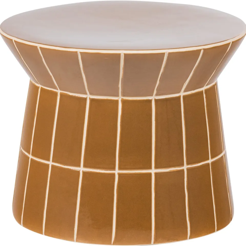 WOOOD Plu bijzettafel honinggeel honey yellow, foto 2