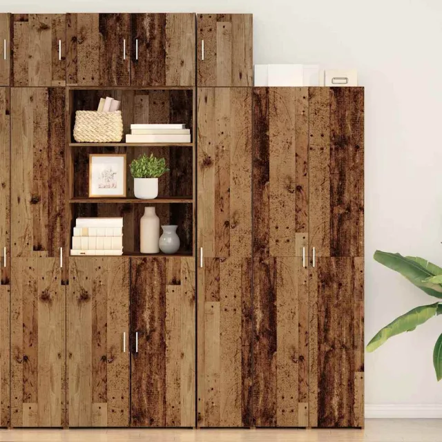 vidaXL Wandkast Oudhout 30 x 42,5 x 39,5 cm Bewerkt hout bruin, foto 2