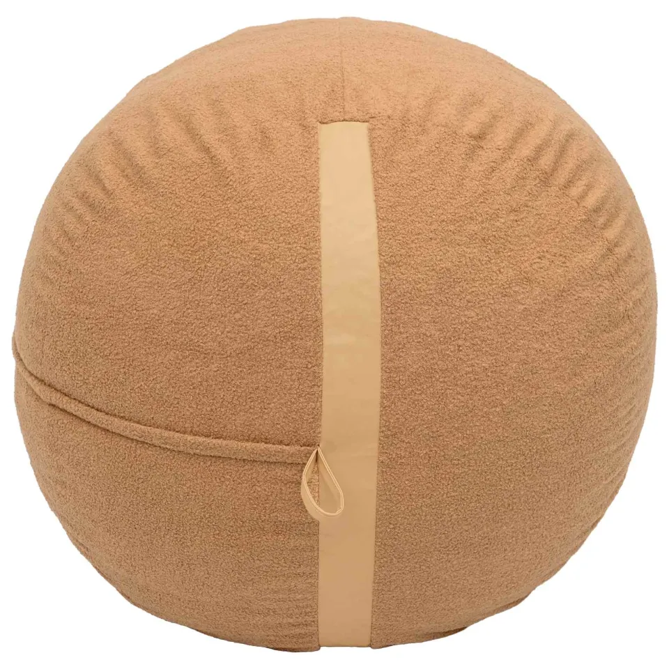 vidaXL Zitzakstoel Beige 95 x 93 x 71 cm Sherpa, foto 4