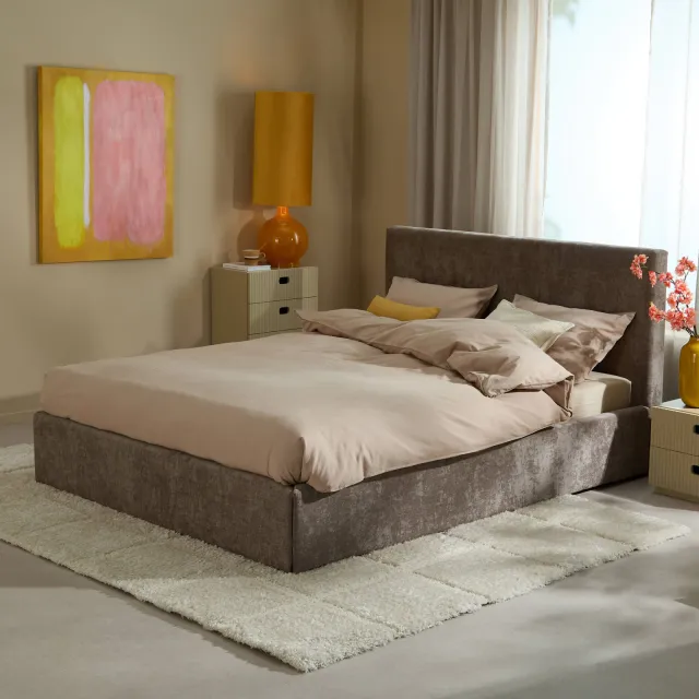 NOUS Living Agata bed crème, foto 2