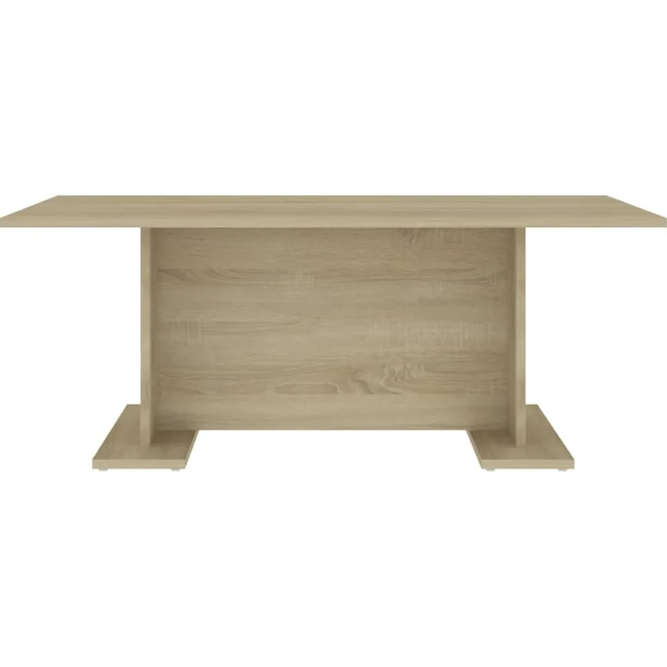 vidaXL Salontafel 103,5x60x40 cm bewerkt hout sonoma eikenkleurig, foto 2