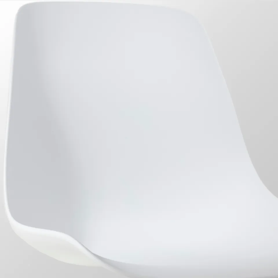 Nolon Nino-Pip barkruk wit - zwart onderstel - 65 cm, foto 4