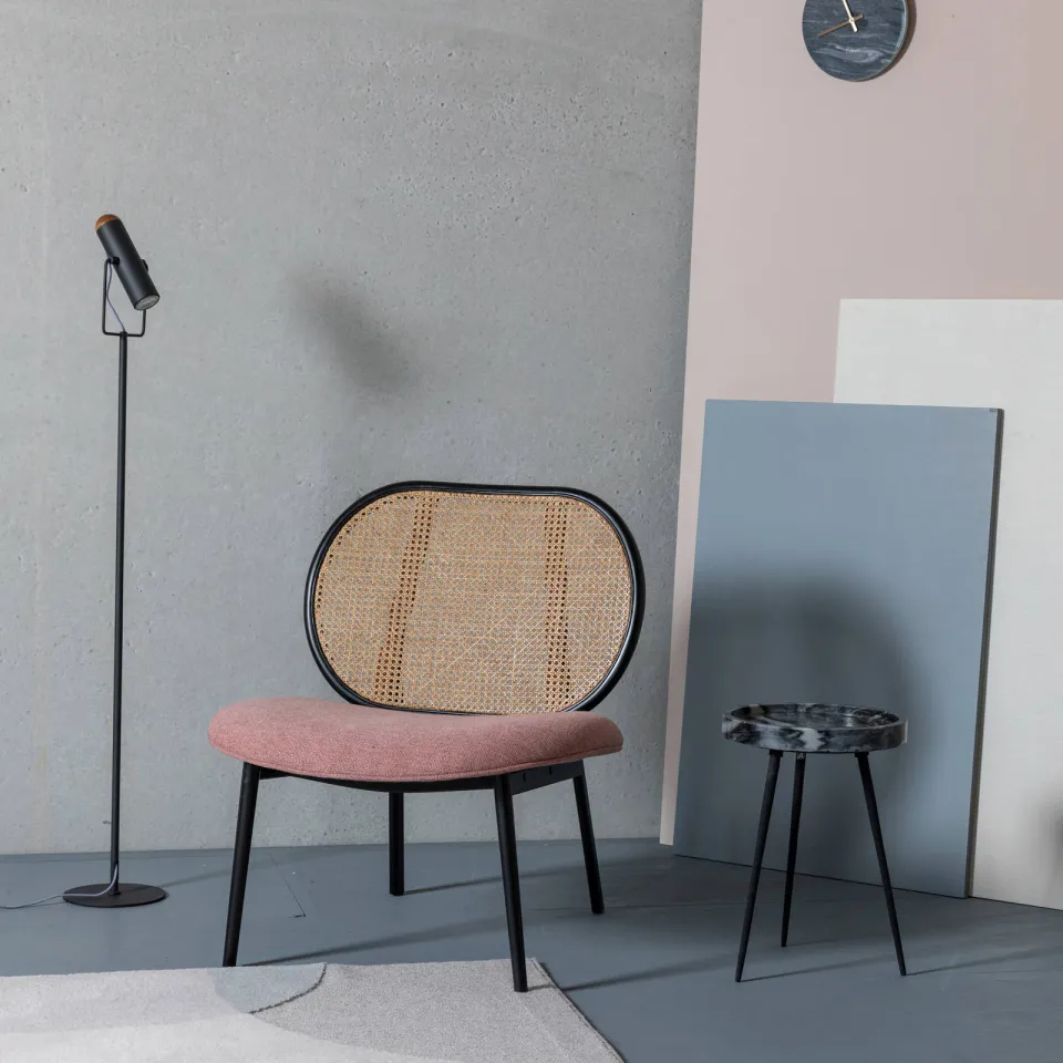 Zuiver fauteuil Spike roze/naturel, foto 5