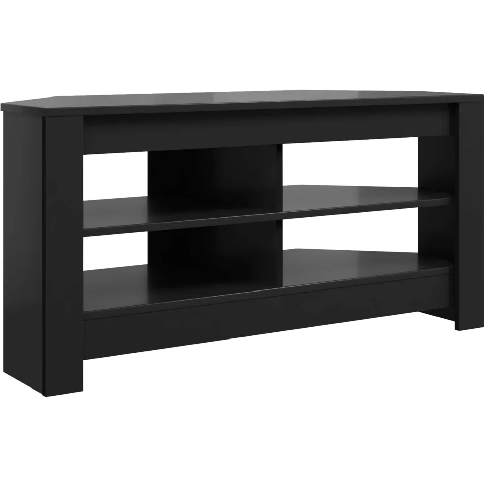 vidaXL HoekTVKast 102 x 41 x 50 cm Zwart, foto 3