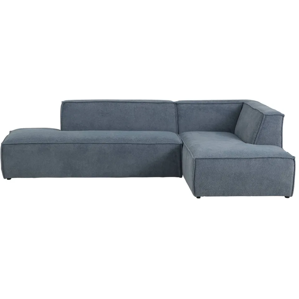 NOUS Living hoekbank rechts Newton Blauw