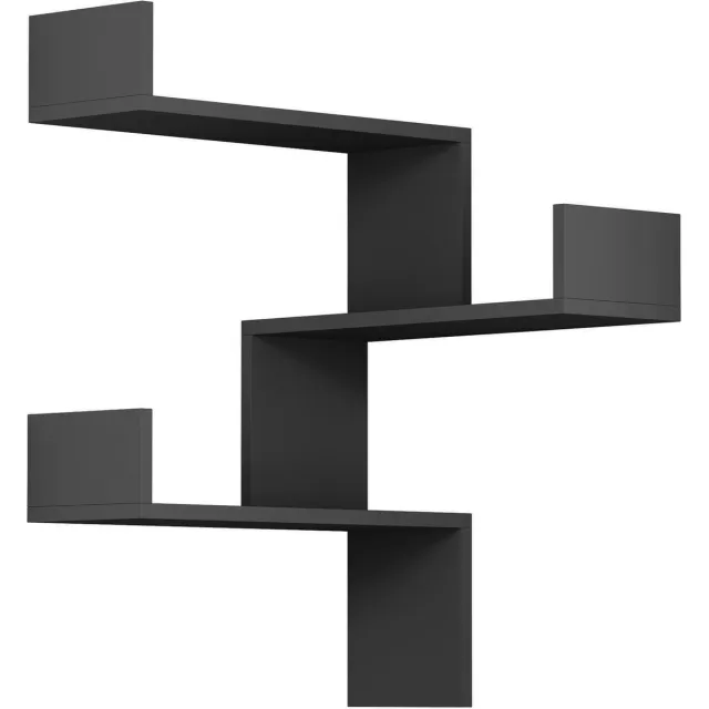 Hocus Picus Boekenkast 3 Planken - Antraciet - 60x60x90 cm