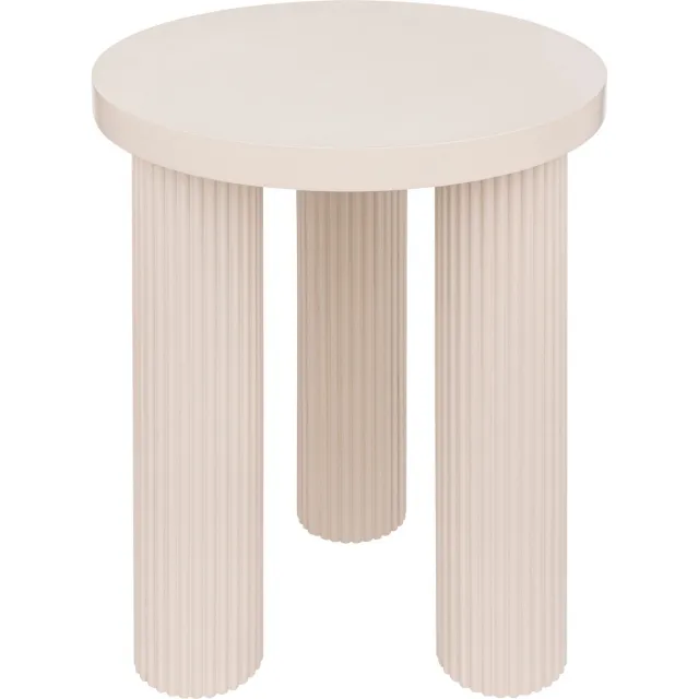 Atmosphera bijzettafel Ø40xH45cm - Beige