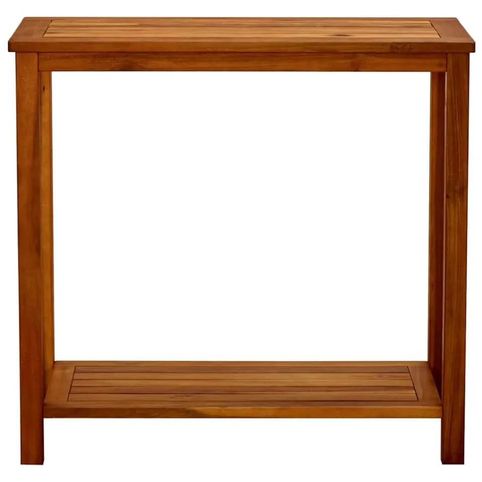 vidaXL Tuinwandtafel 80x35x75 cm massief acaciahout Bruin