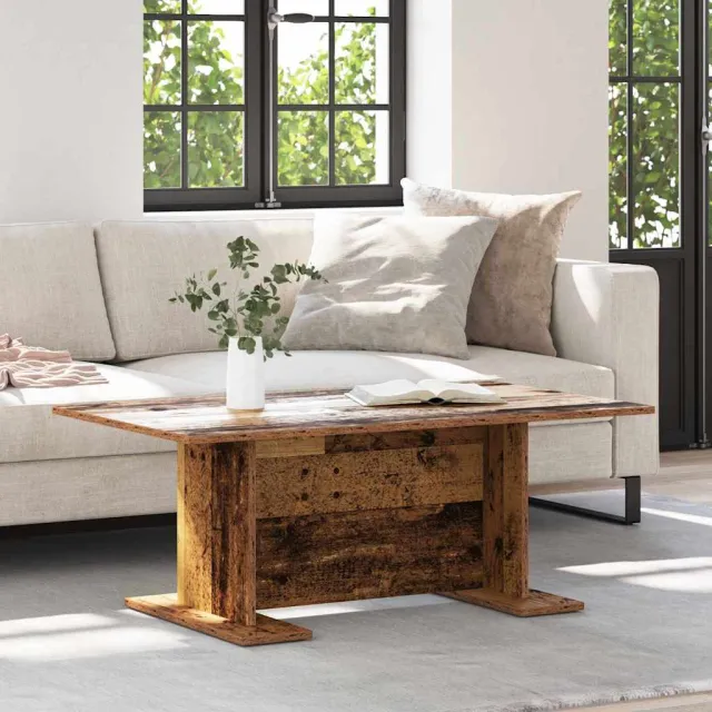 vidaXL Salontafel Oud hout 103,5 x 60 x 40 cm Bewerkt hout Bruin