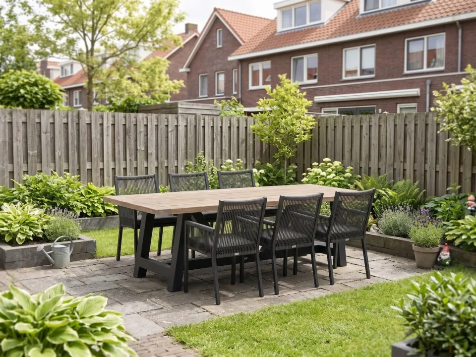 Manifesto Furniture Manifesto Rivola/Bresimo 260cm dining tuinset 7-delig, foto 5