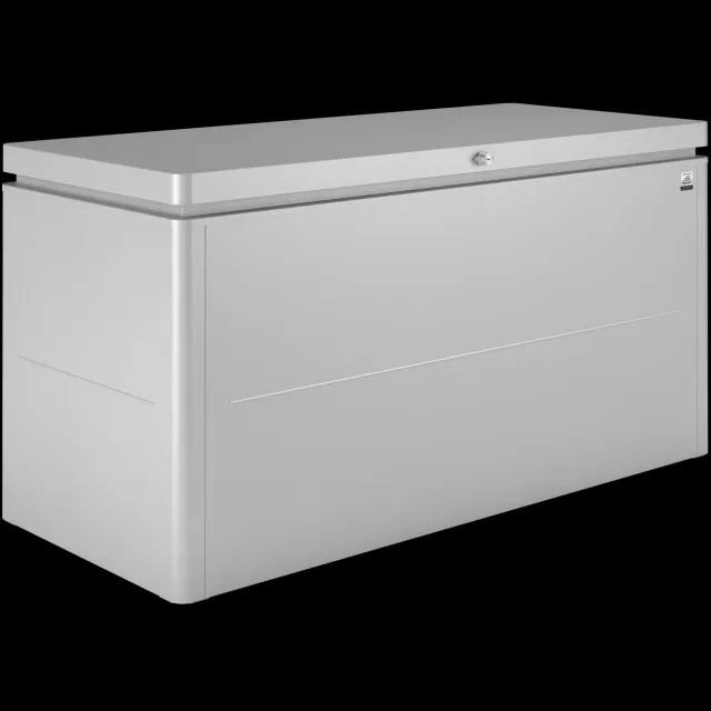 Biohort LoungeBox 160 Zilver Metallic (64065)