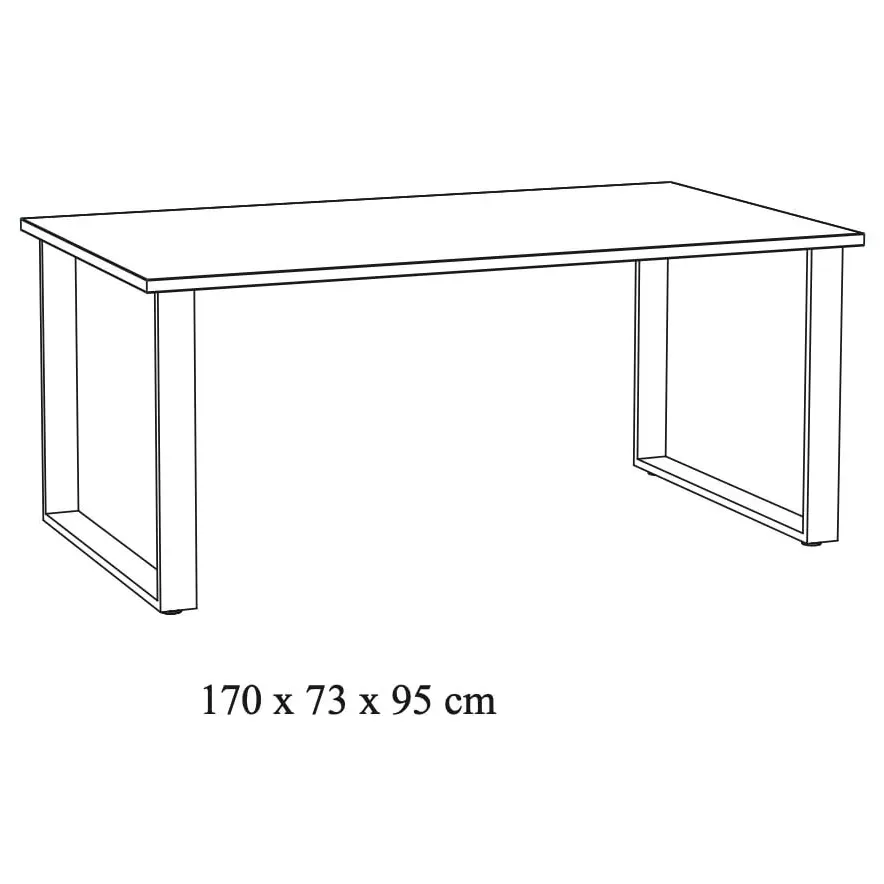 eettafel Bolivia bruin, foto 4