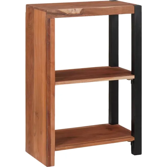 vidaXL Boekenkast Bruin 50 x 30 x 75 cm Massief Acaciahout