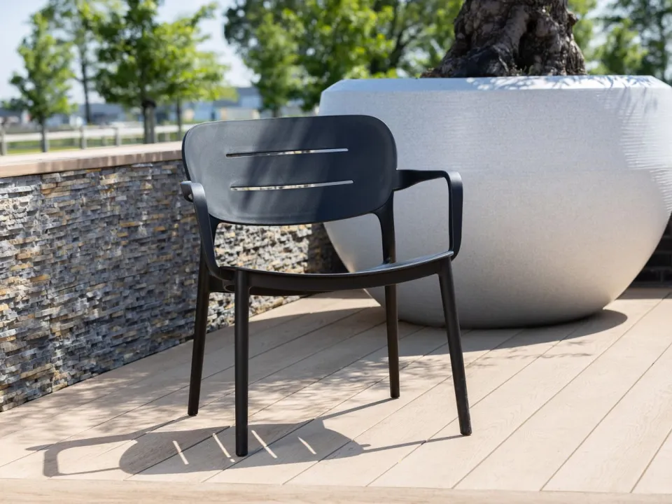 Forza Furniture Forza Pazzia/ROUGH-K balkonset 3-delig bruin, foto 4
