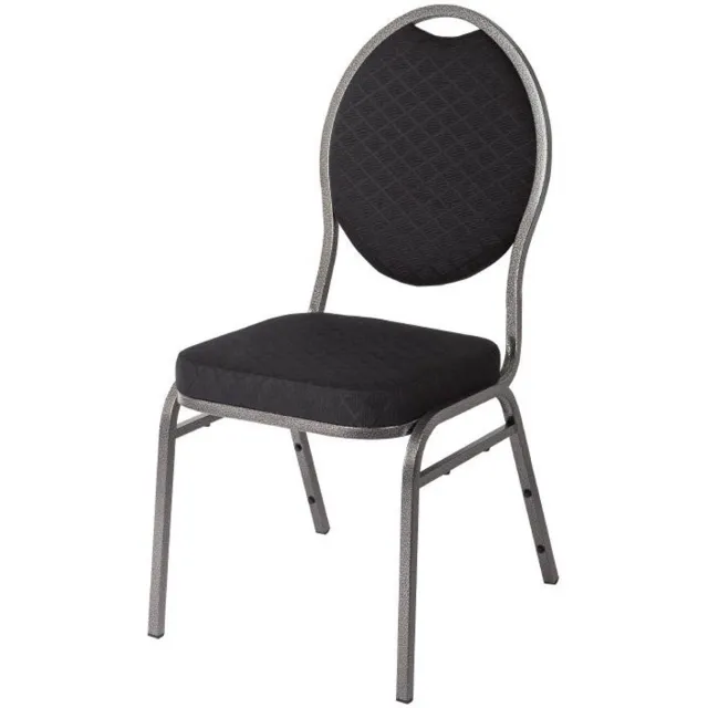 Bolero Stapelbare Banketstoelen Zwart