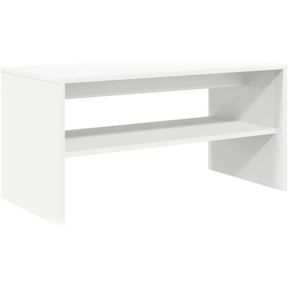 vidaXL Tv-meubel 80x40x40 cm bewerkt hout wit, foto 3