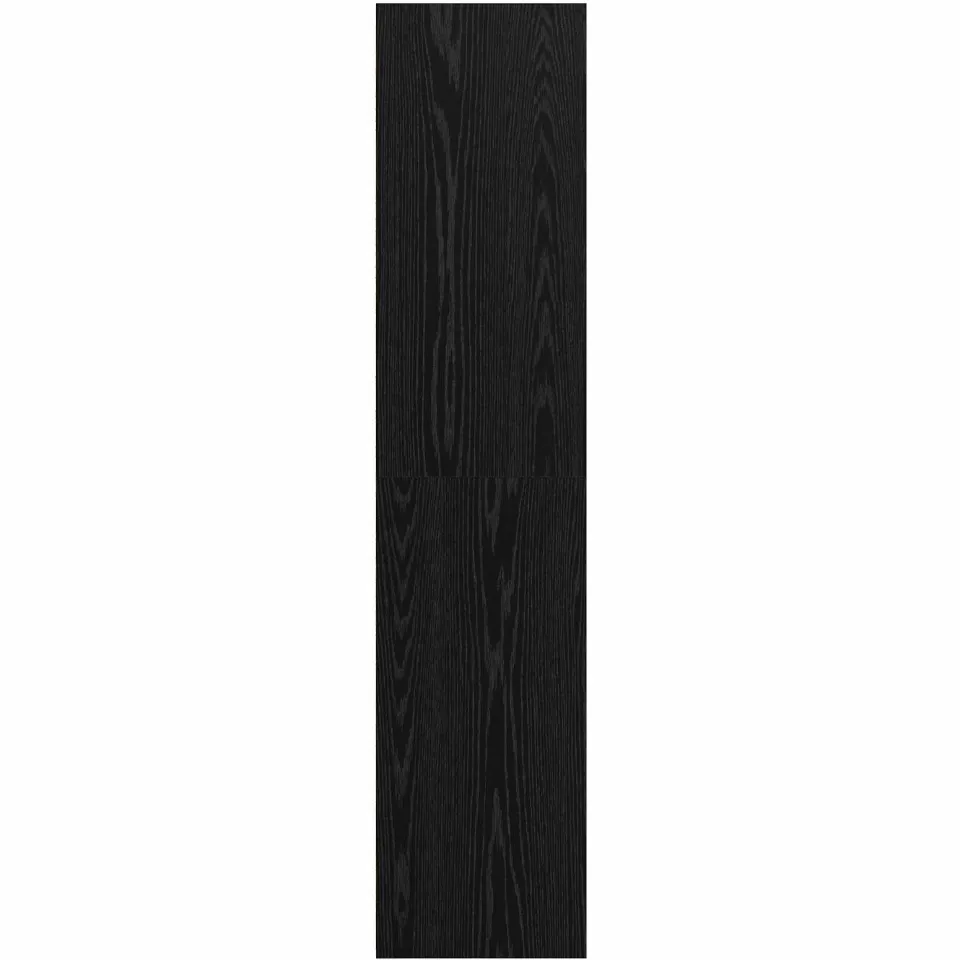 vidaXL Dressoir Zwart eiken 40 x 41 x 185 cm Bewerkt hout