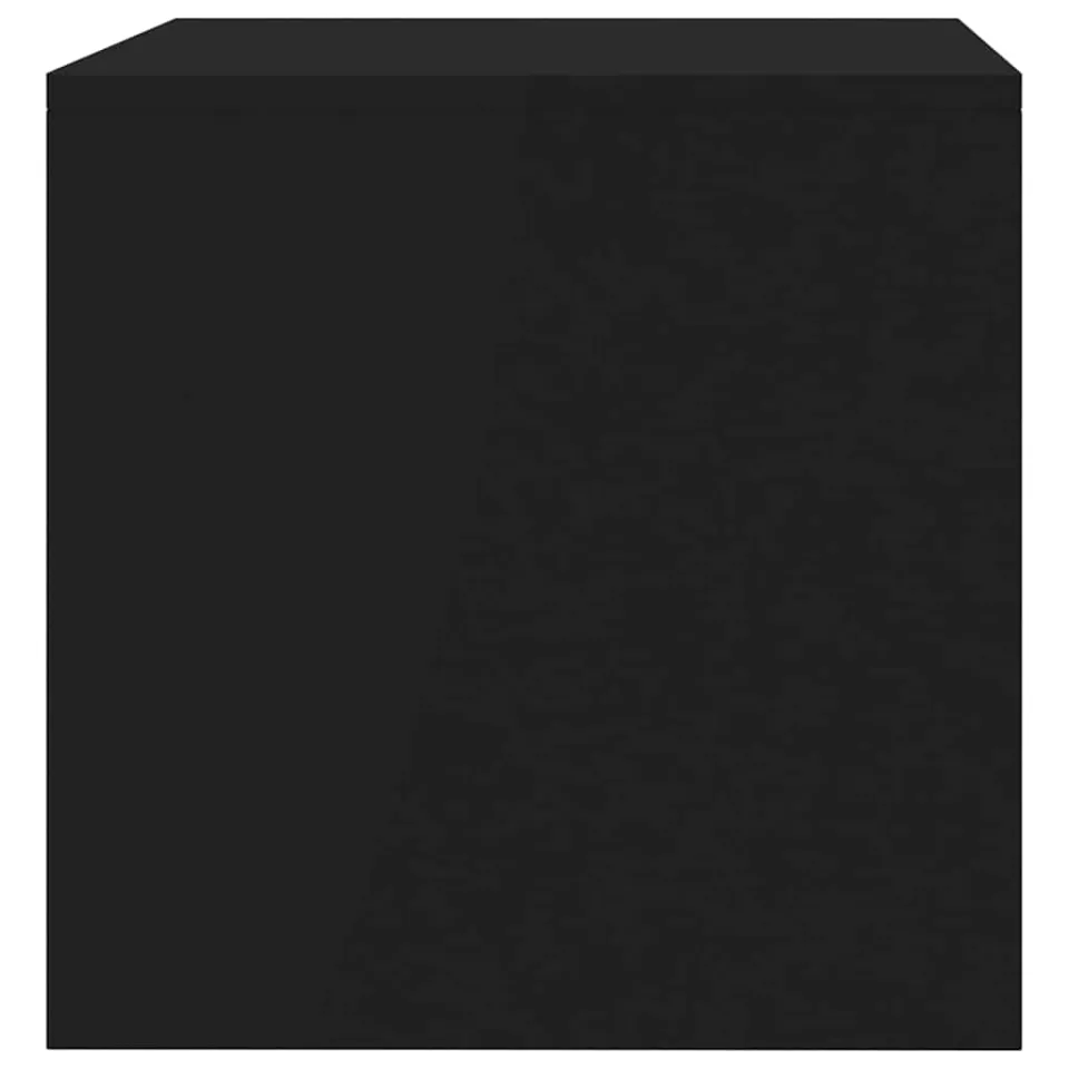 vidaXL Tv-meubel 80x40x40 cm bewerkt hout zwart, foto 4