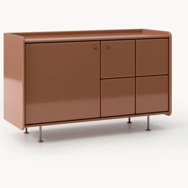 Westwing Collection Dressoir Coya Bruin