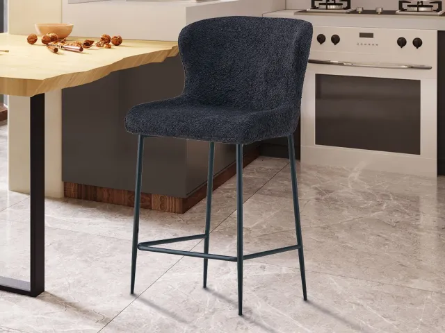 Mobistoxx LUISA barkruk donkergrijs