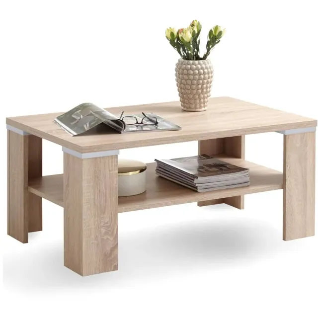 salontafel Alaska eiken Bruin