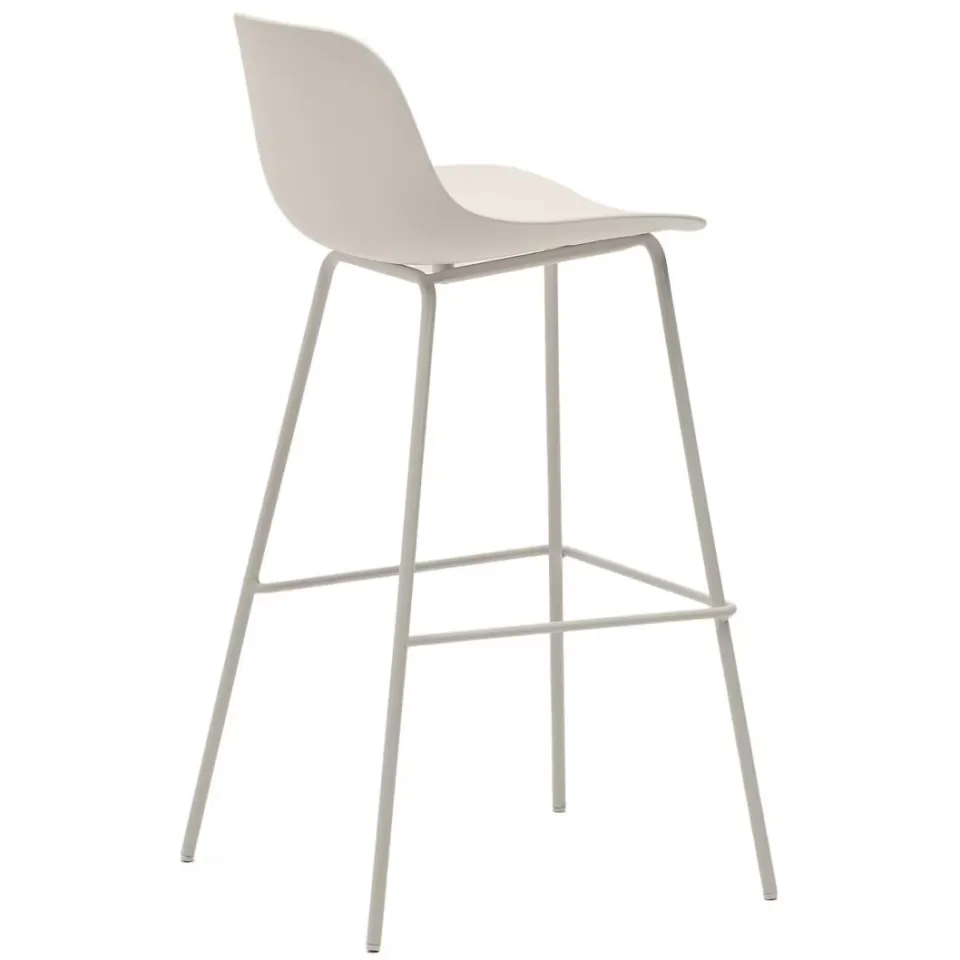 Kave Home Altea barkruk beige, foto 3