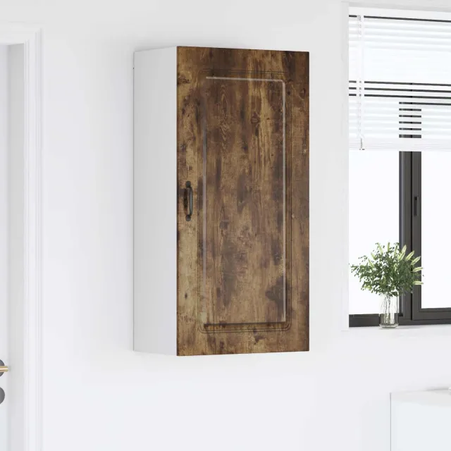 vidaXL Vaatwasserpaneel KALMAR Gerookt eiken 50 x 31 x 100 cm Bruin