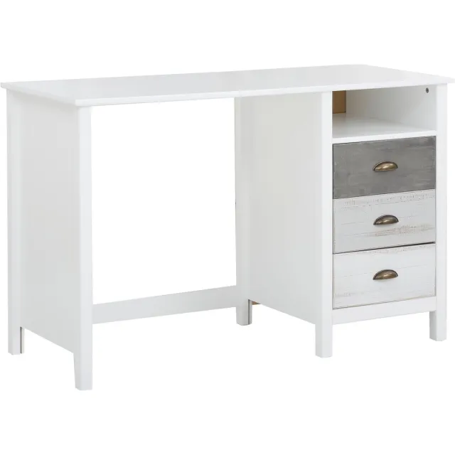 Notio Living Salva-Bureau - 3-Laden Wit