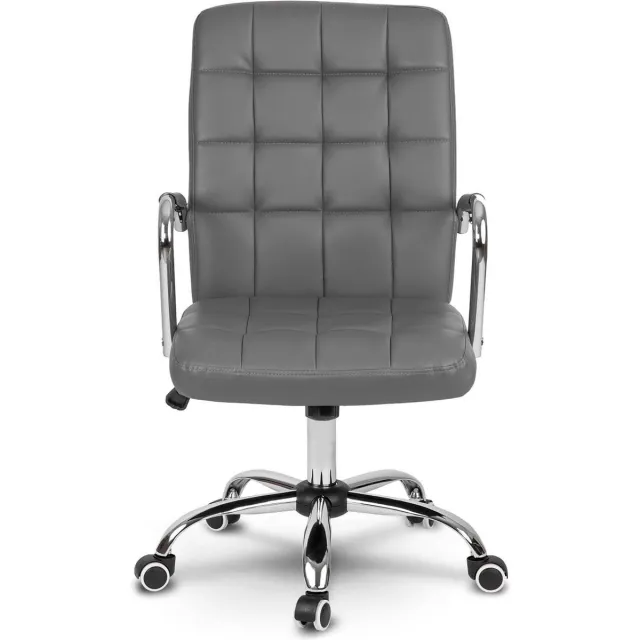 Sofotel Benton – Luxe Bureaustoel – Grijs Eco-leder